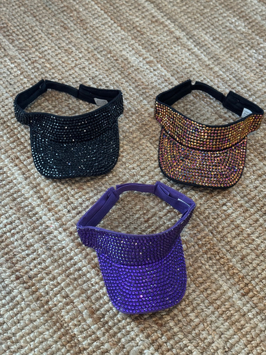 Rhinestones Visor