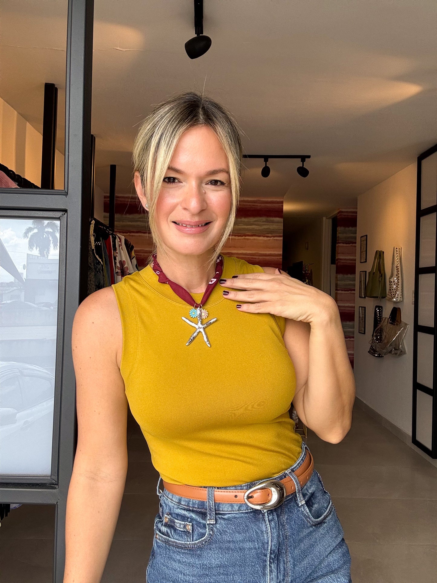 Bandana Seastar Necklace