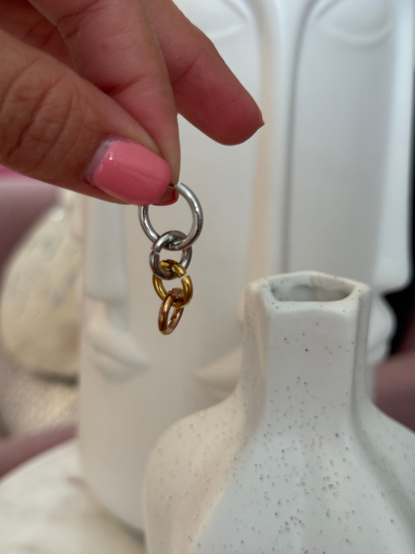 Mini Pendant Earrings