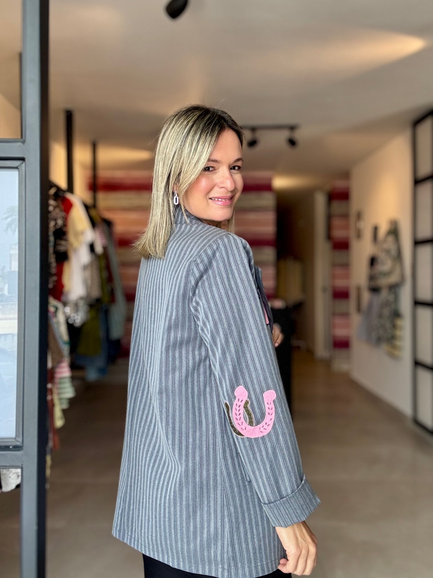Embroidery Blazer