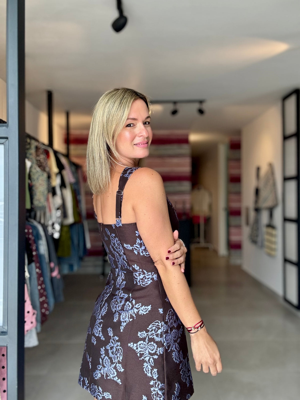 Jacquard Dress