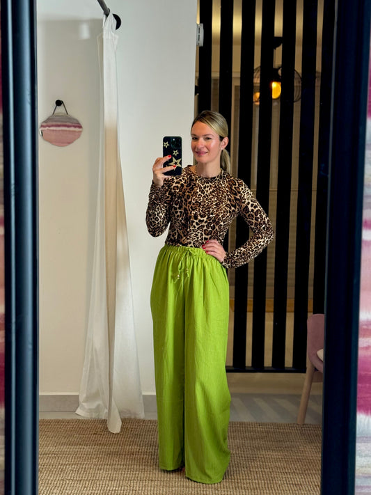 Leopard Print Top