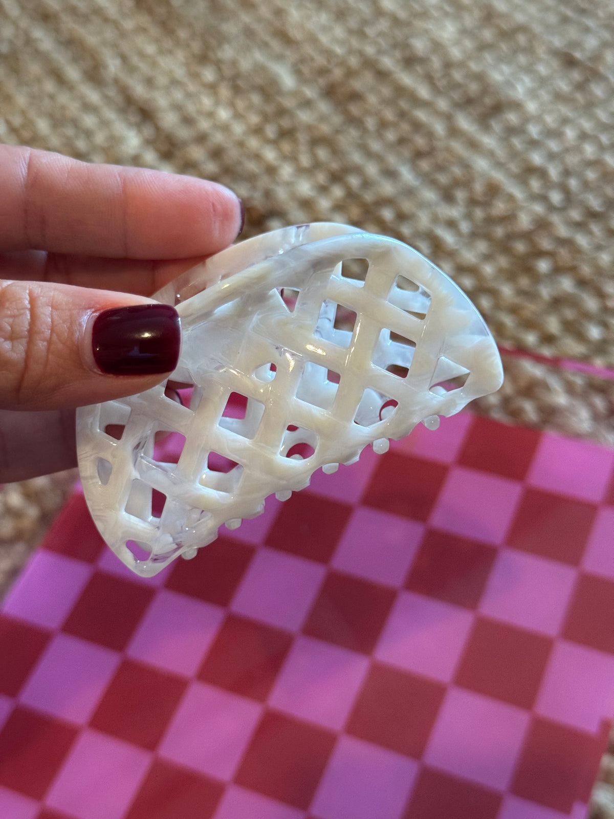 Marble Style Claw Clips