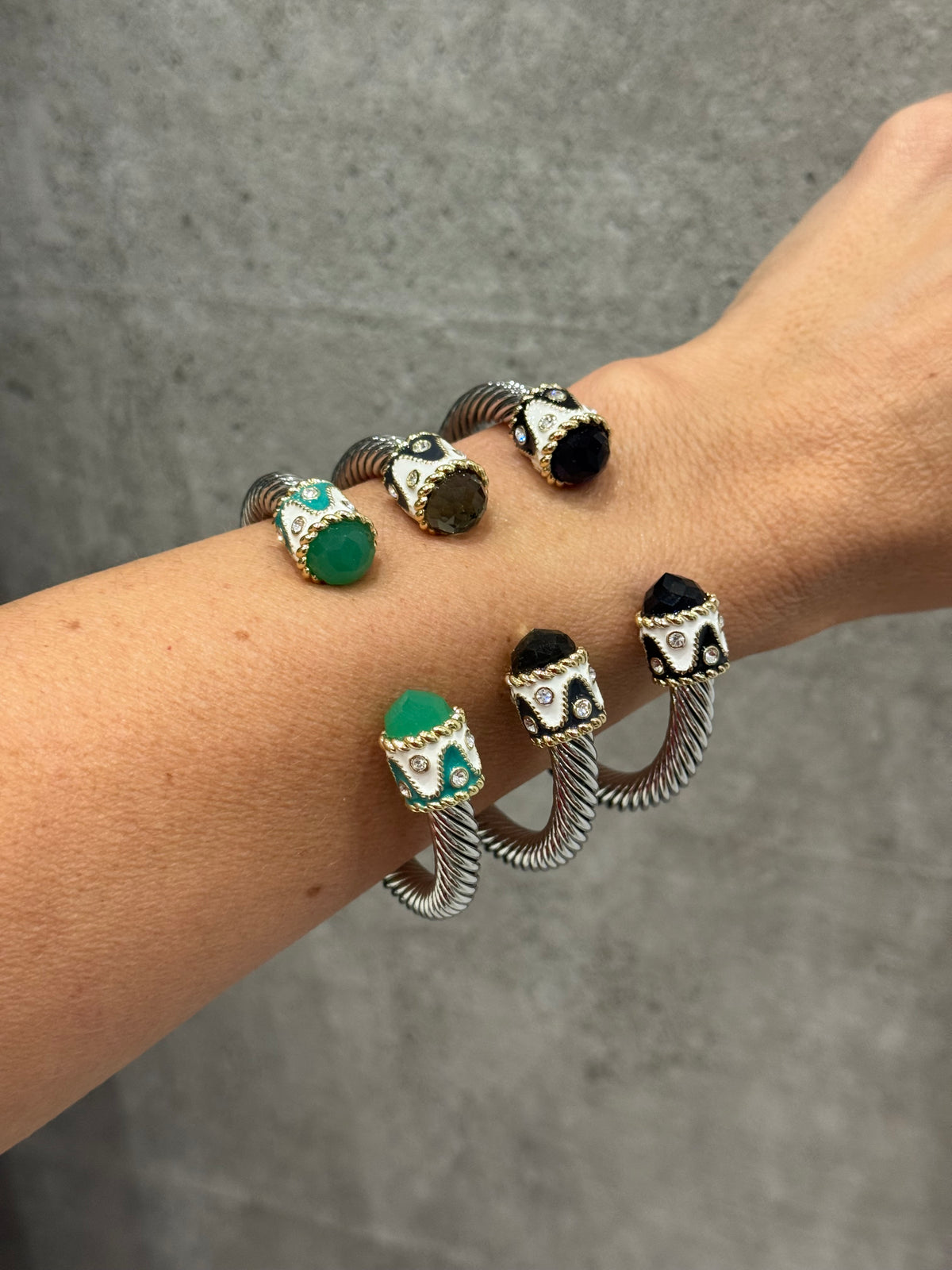 Cable Bracelet Chunky