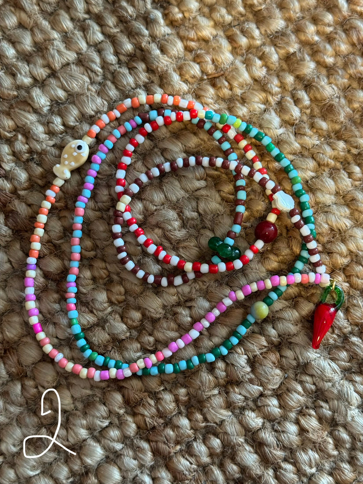 Colorful Beaded Necklace