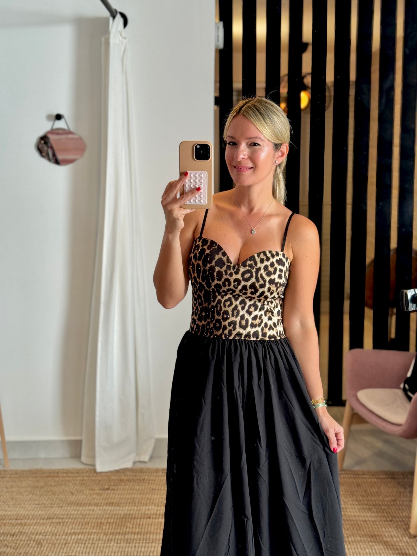 Animal Print Dress