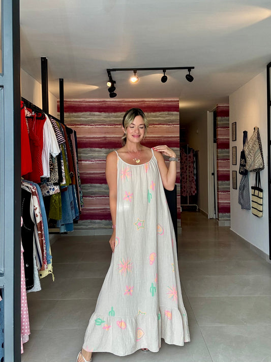 Neon Cover Up Dress