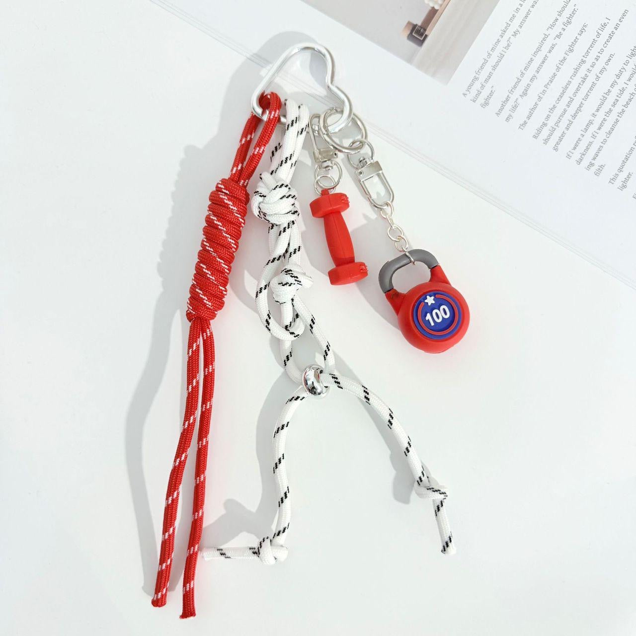 Handbag Key Holder / Gym Charm