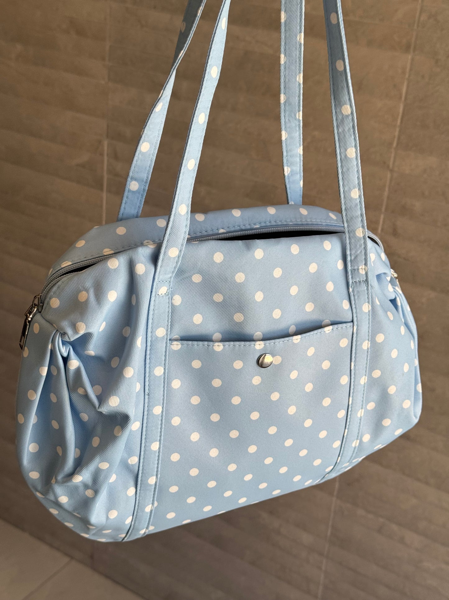 Polka Dot Sport Handbag