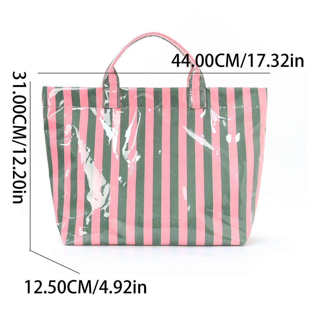 Striped Tote Bag
