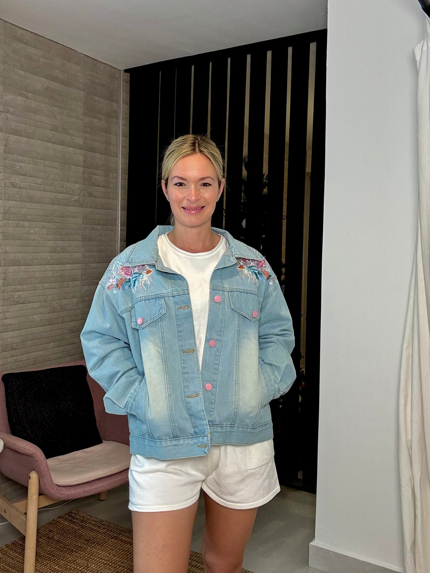 Embroidery Denim Jacket