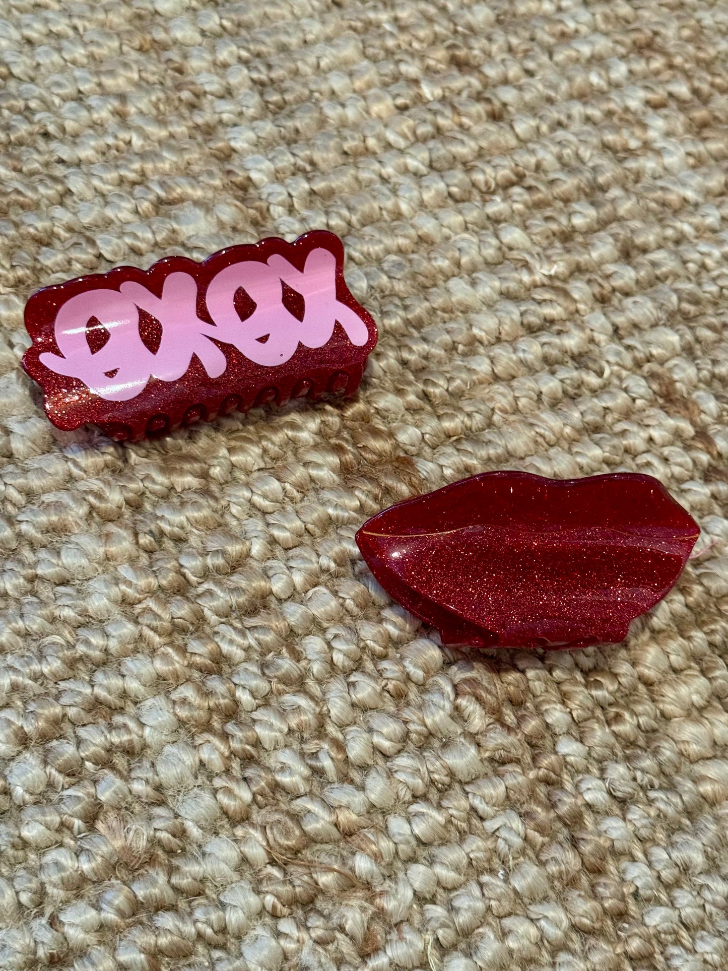 Valentines Hair Clip