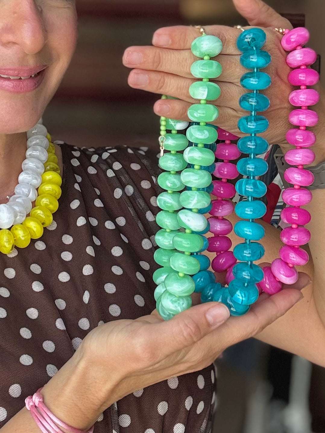 Statement Beaded Necklace