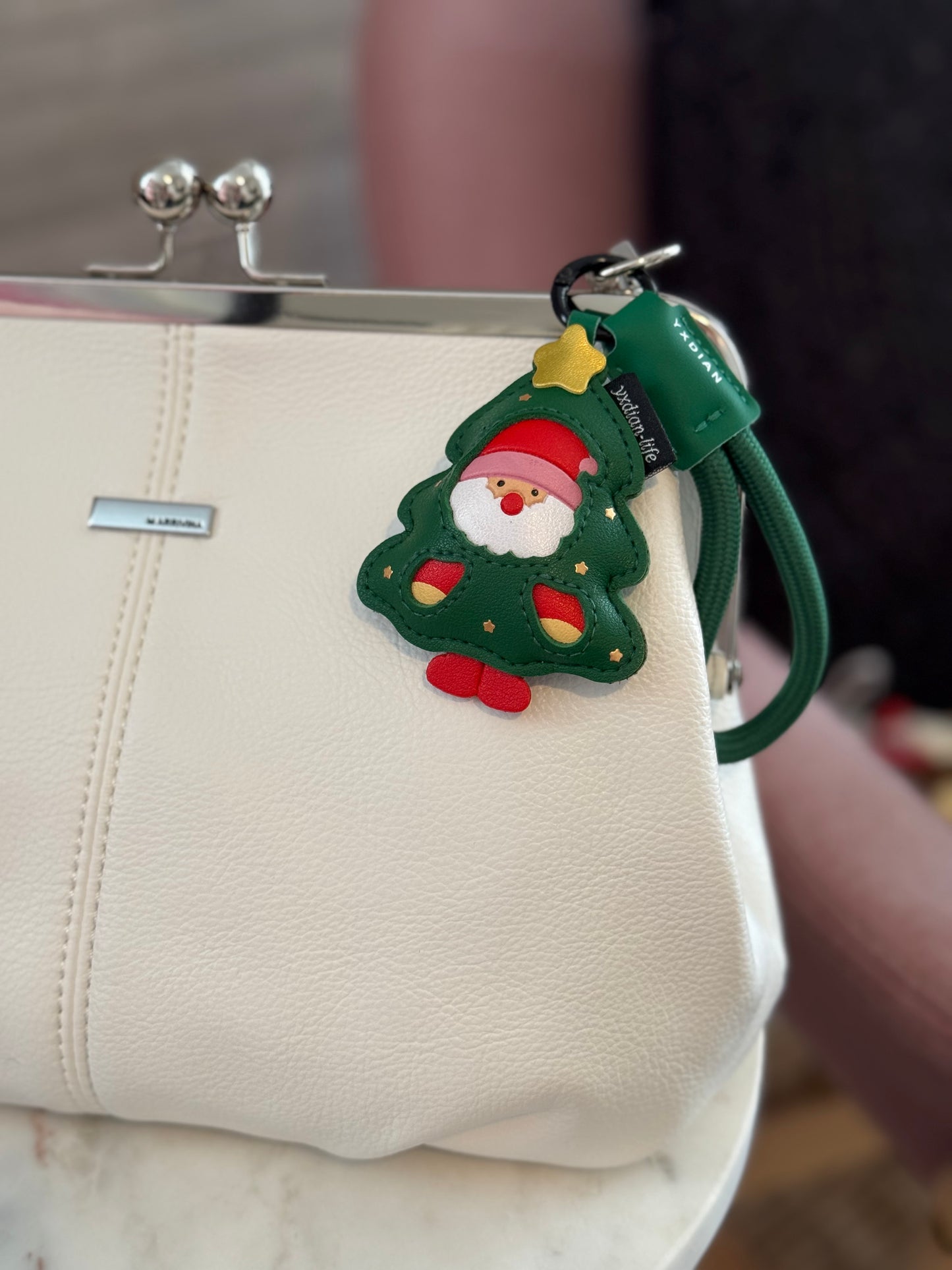 Handbag Key Holder / Christmas Charm Small