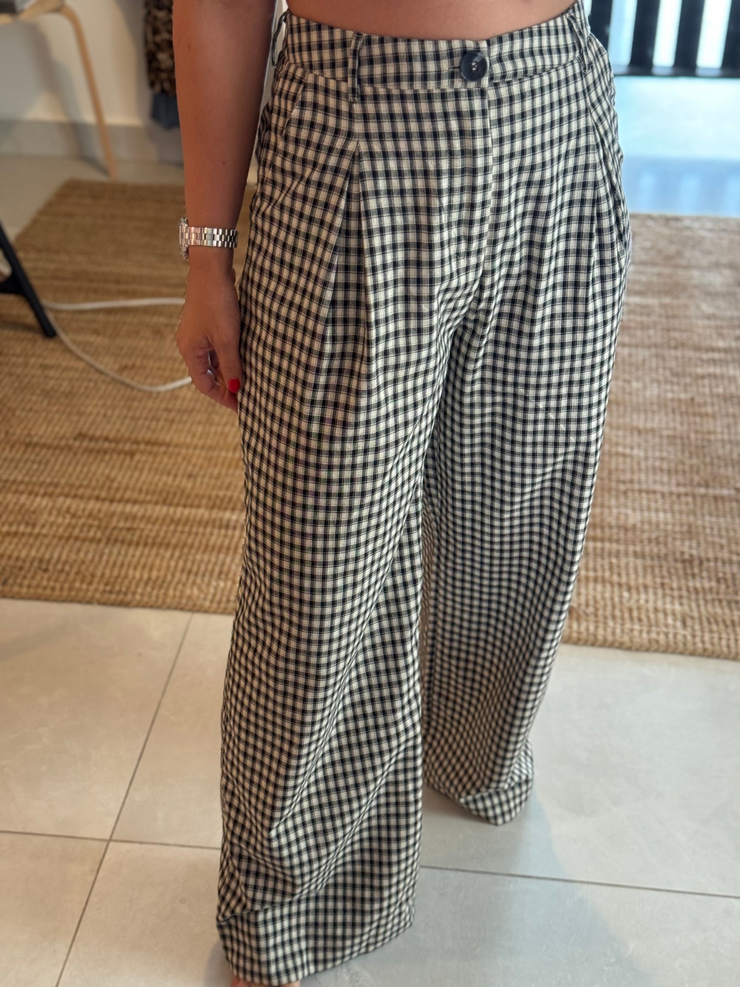 Front Pleated Pant