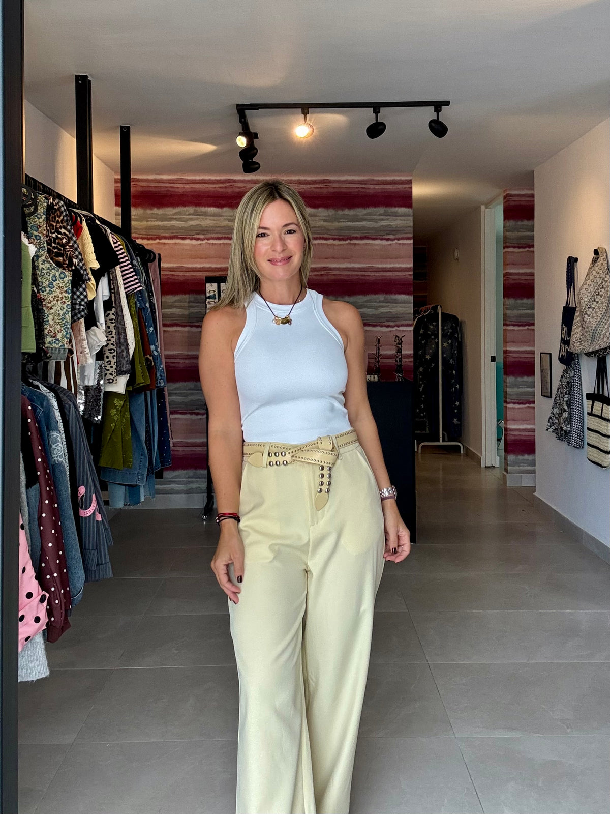 Belted Trouser Pant