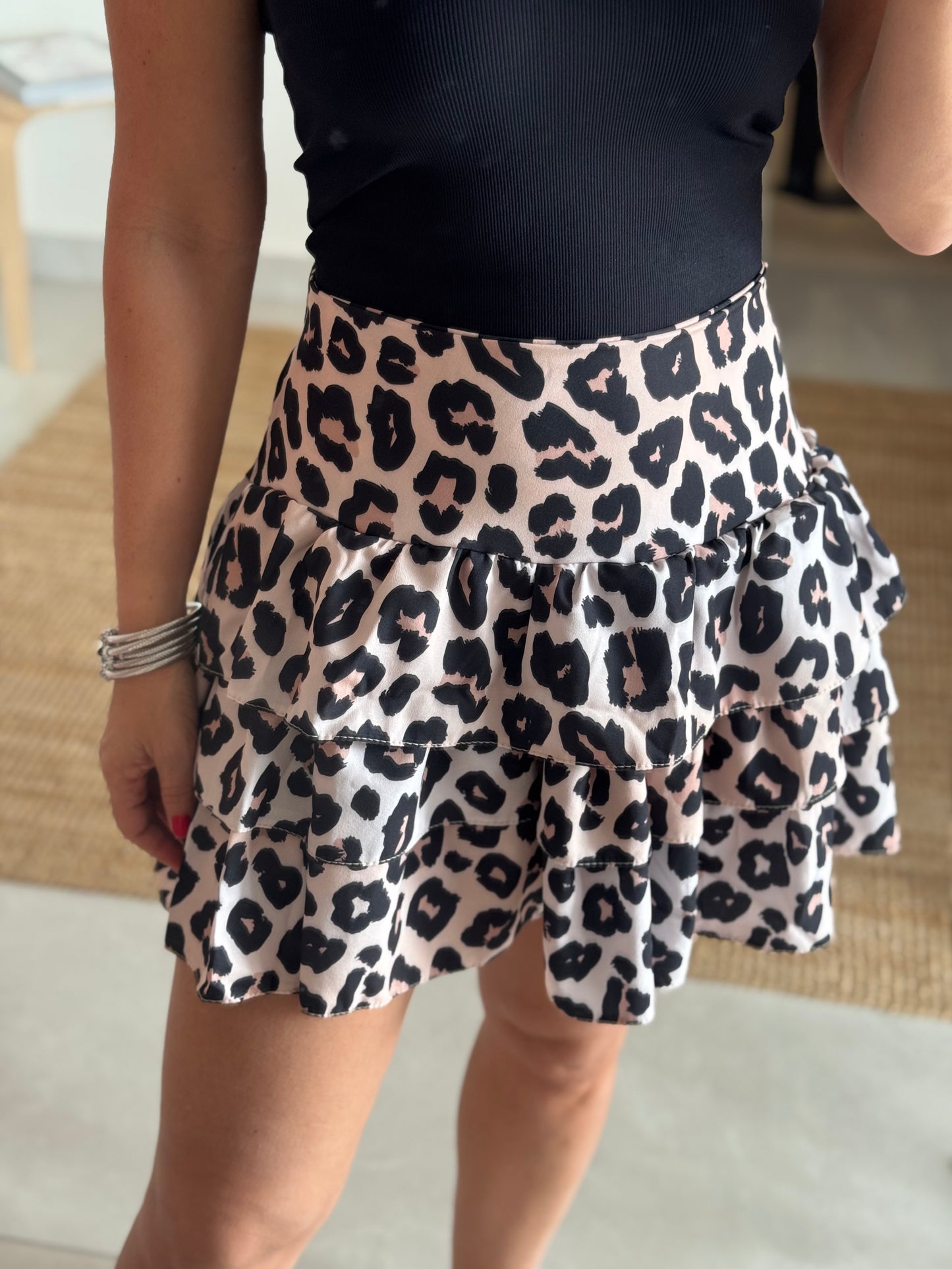 Animal Print Skirt