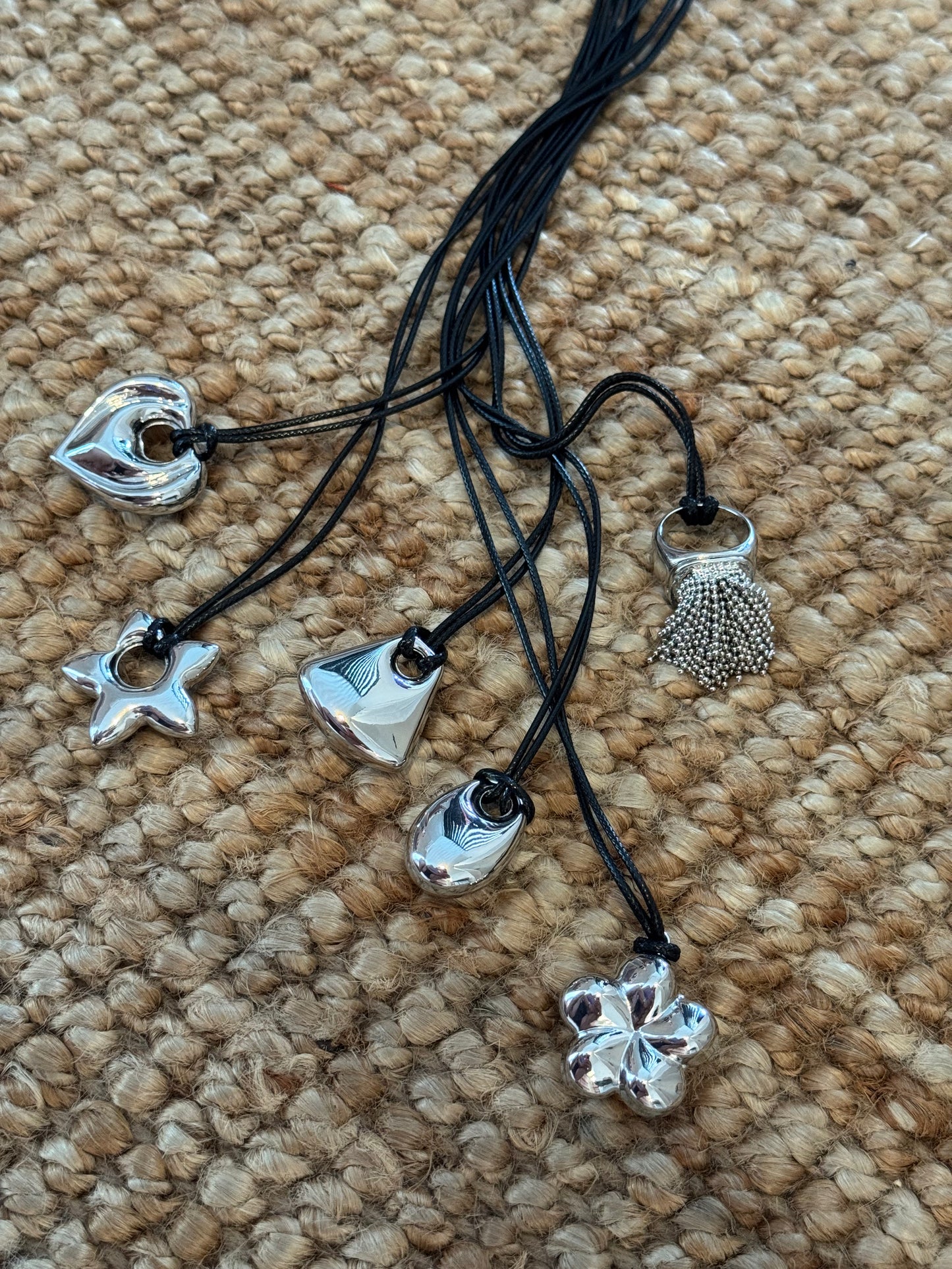 Cord Pendant Necklace