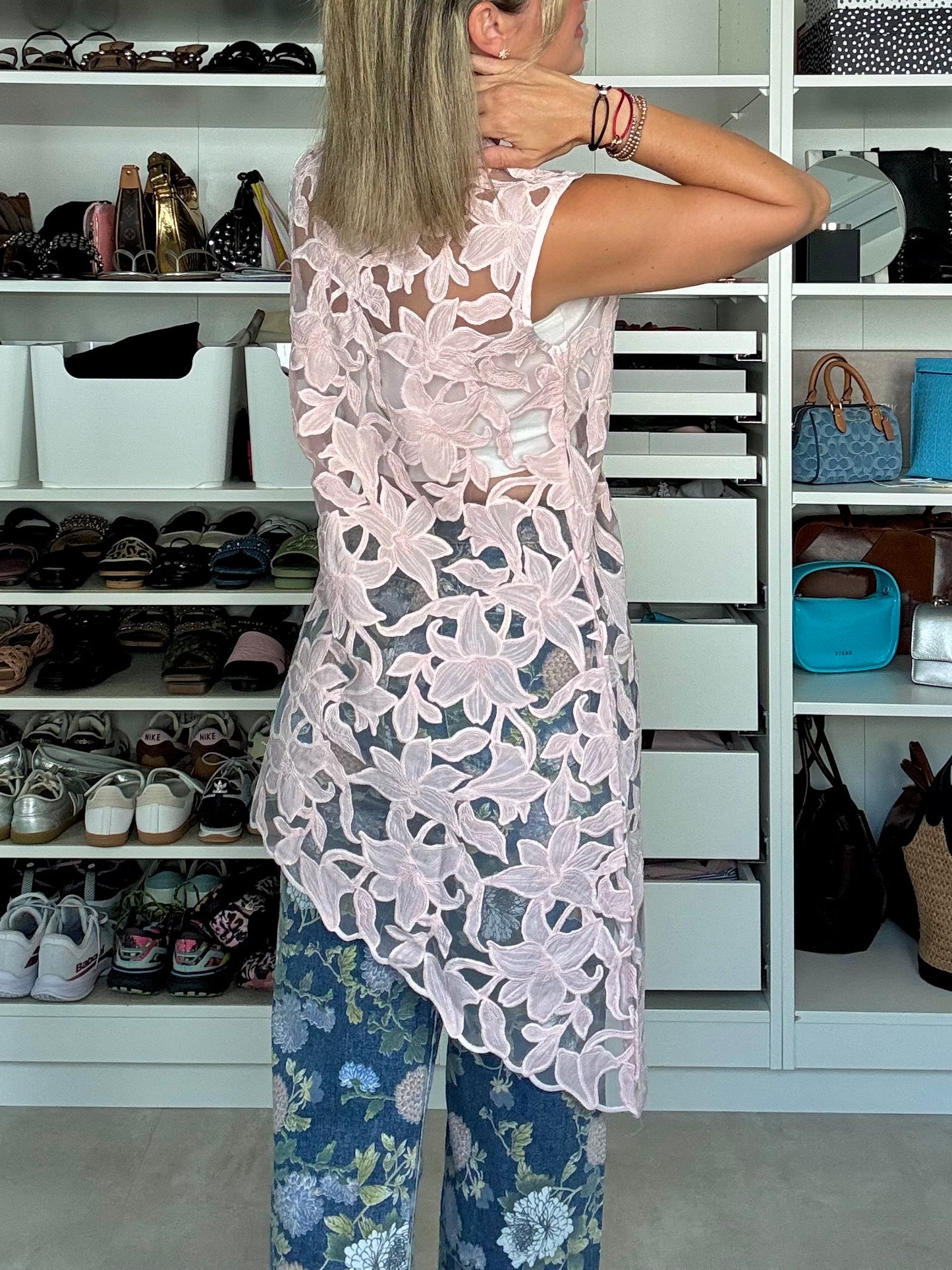 Asymmetrical Embroidery Top