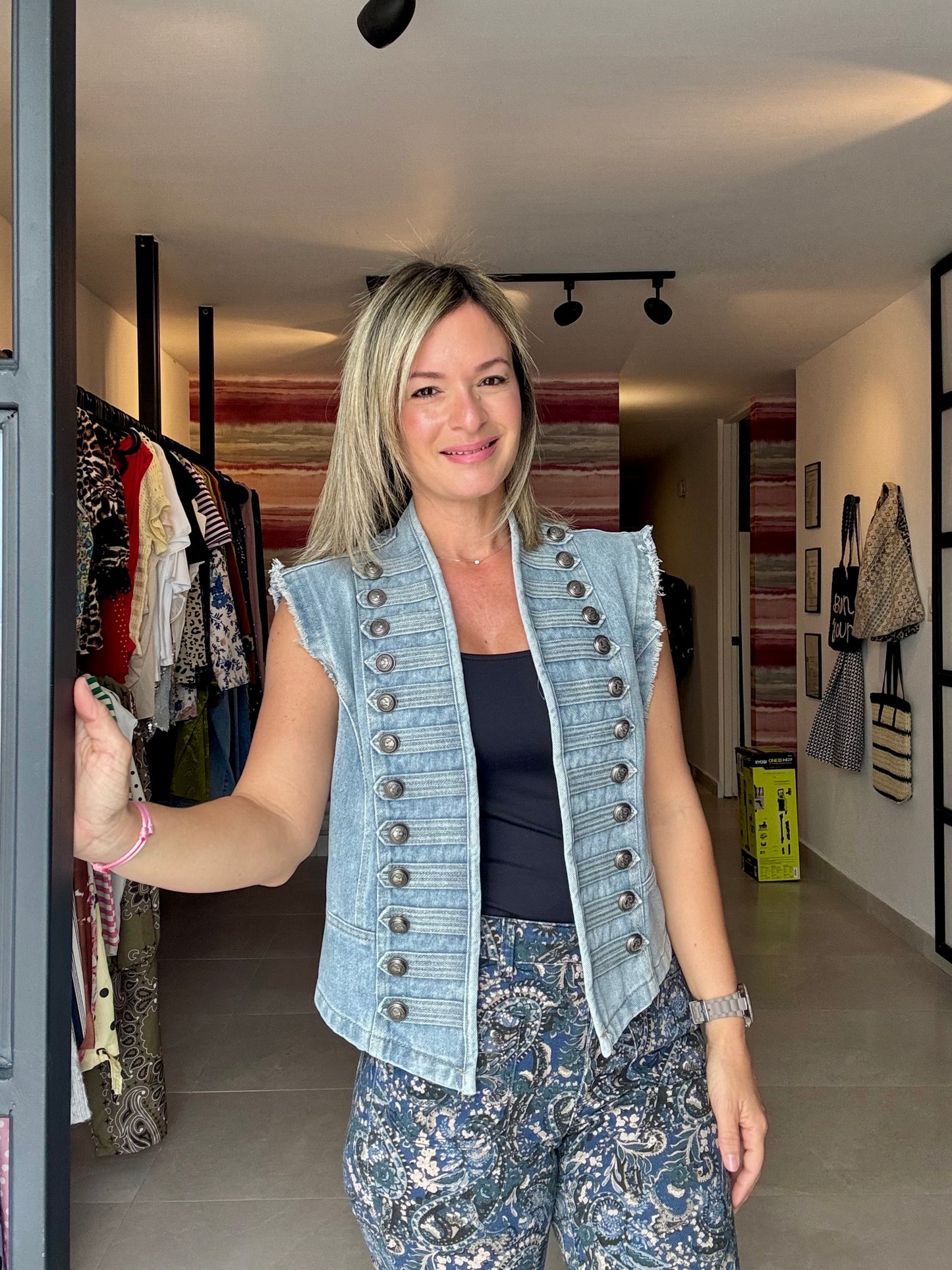 Napoleon Denim Vest