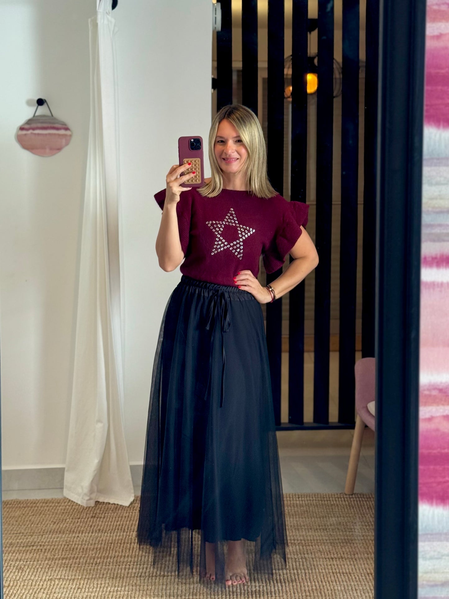 Black Tulle Skirt