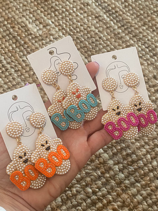 Boo Earrings