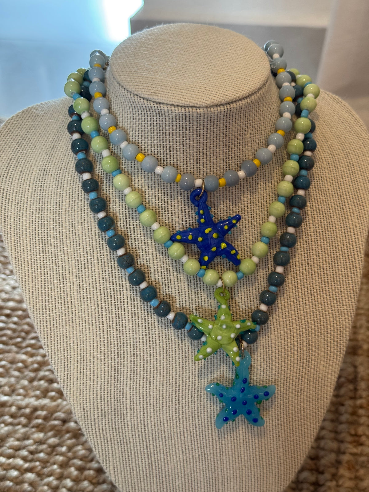 Sea Star Bear Necklace