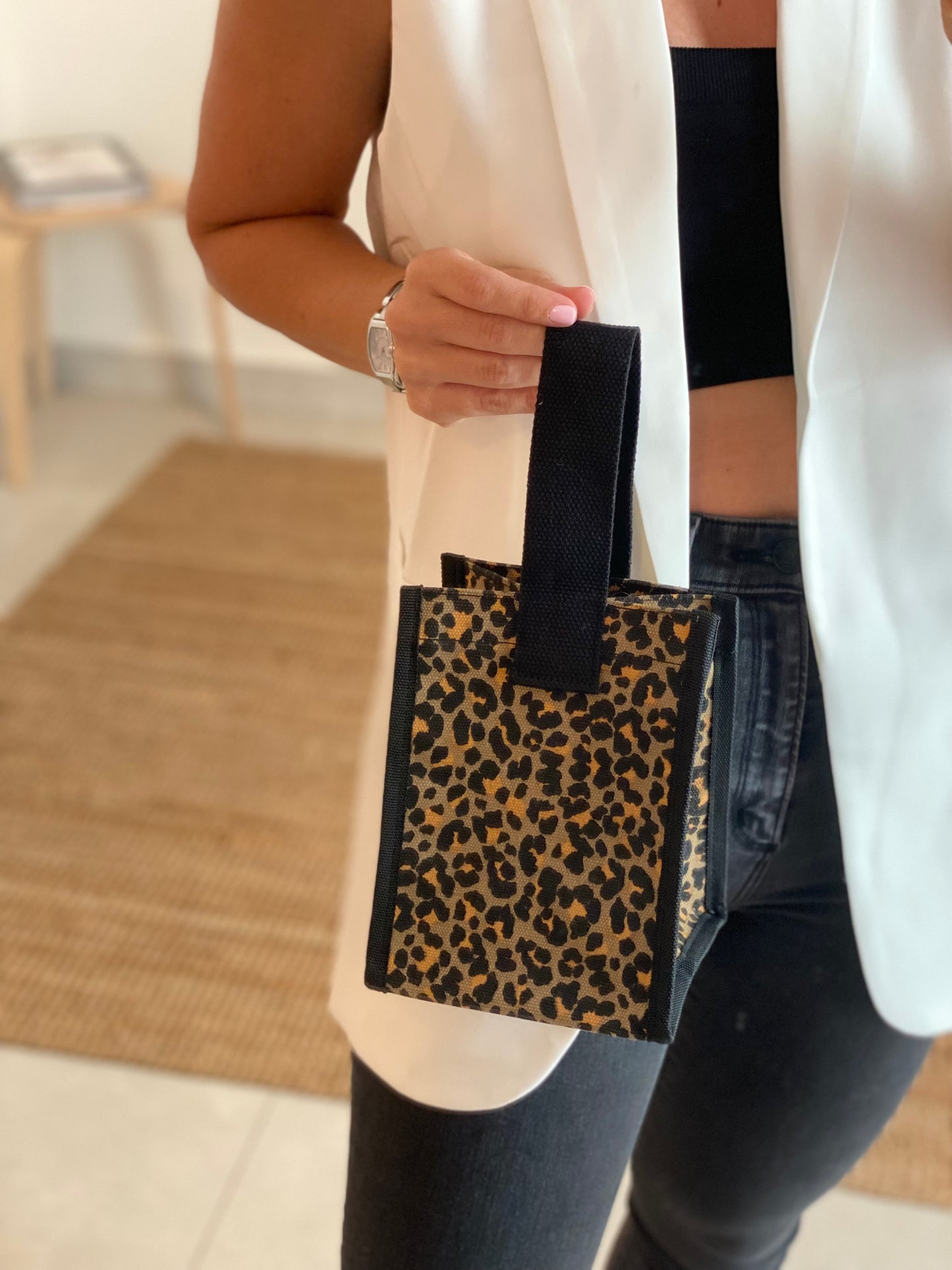 Animal Print Mini Bag